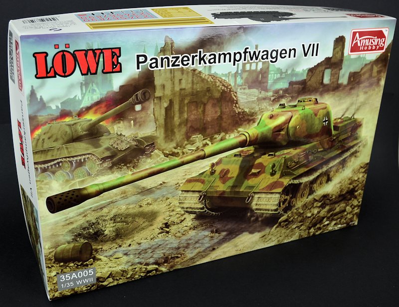 The Modelling News: 1/35 Panzer VII Löwe from Amusing Hobby - PtI